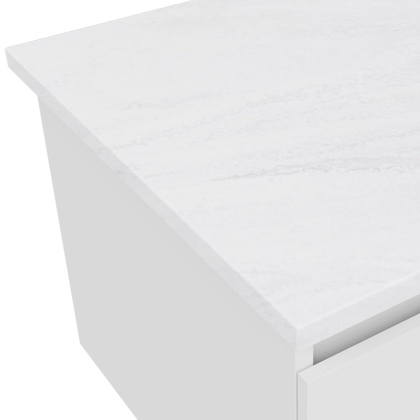 Cloudburst Solid Surface Top, Rectangular Full Depth gallery detail image