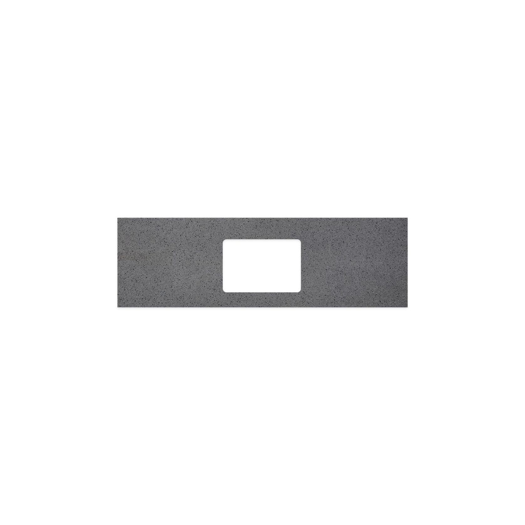 Moonscape Solid Surface Top, Rectangular Full Depth gallery detail image