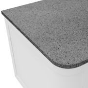 Moonscape Solid Surface Top, Curved Full Depth gallery detail image