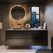 Moonscape Solid Surface Top, Rectangular Full Depth gallery detail image