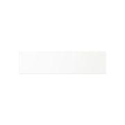 Pure White Solid Surface Top, Rectangular Full Depth gallery detail image