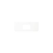 Pure White Solid Surface Top, Curved Full Depth gallery detail image