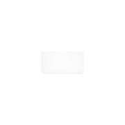 Pure White Solid Surface Top, Curved Full Depth gallery detail image