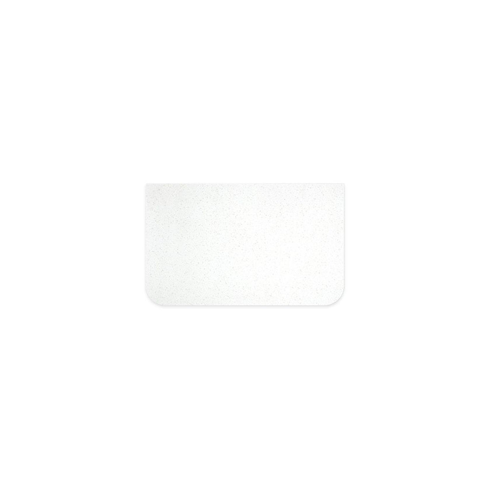 Snowflake Solid Surface Top, Curved Full Depth gallery detail image