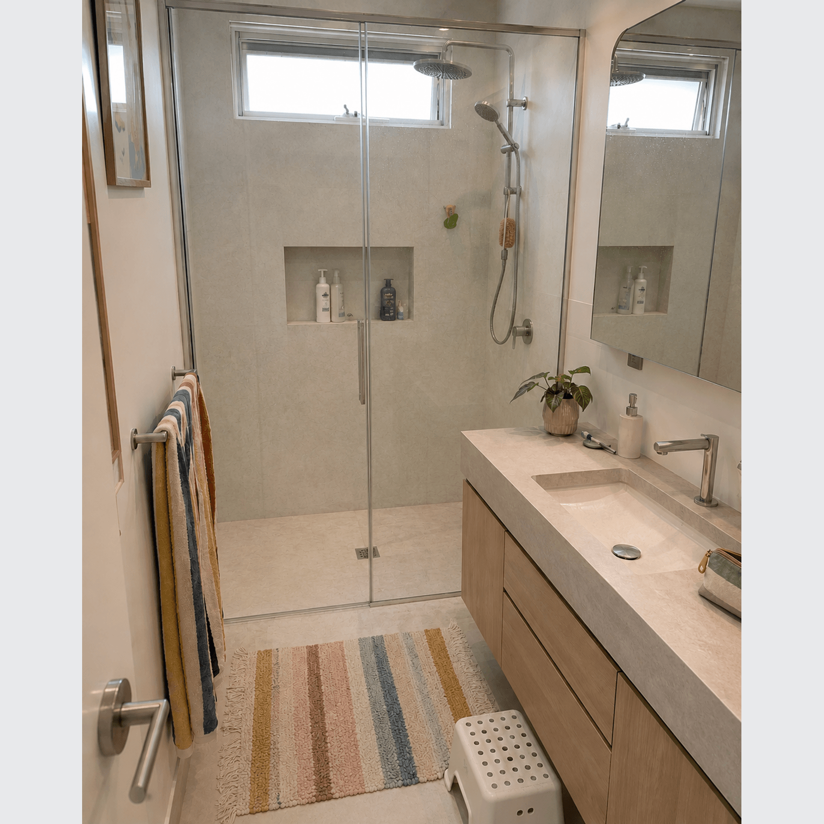 20mm Profile | Solid Surface Shower Base gallery detail image