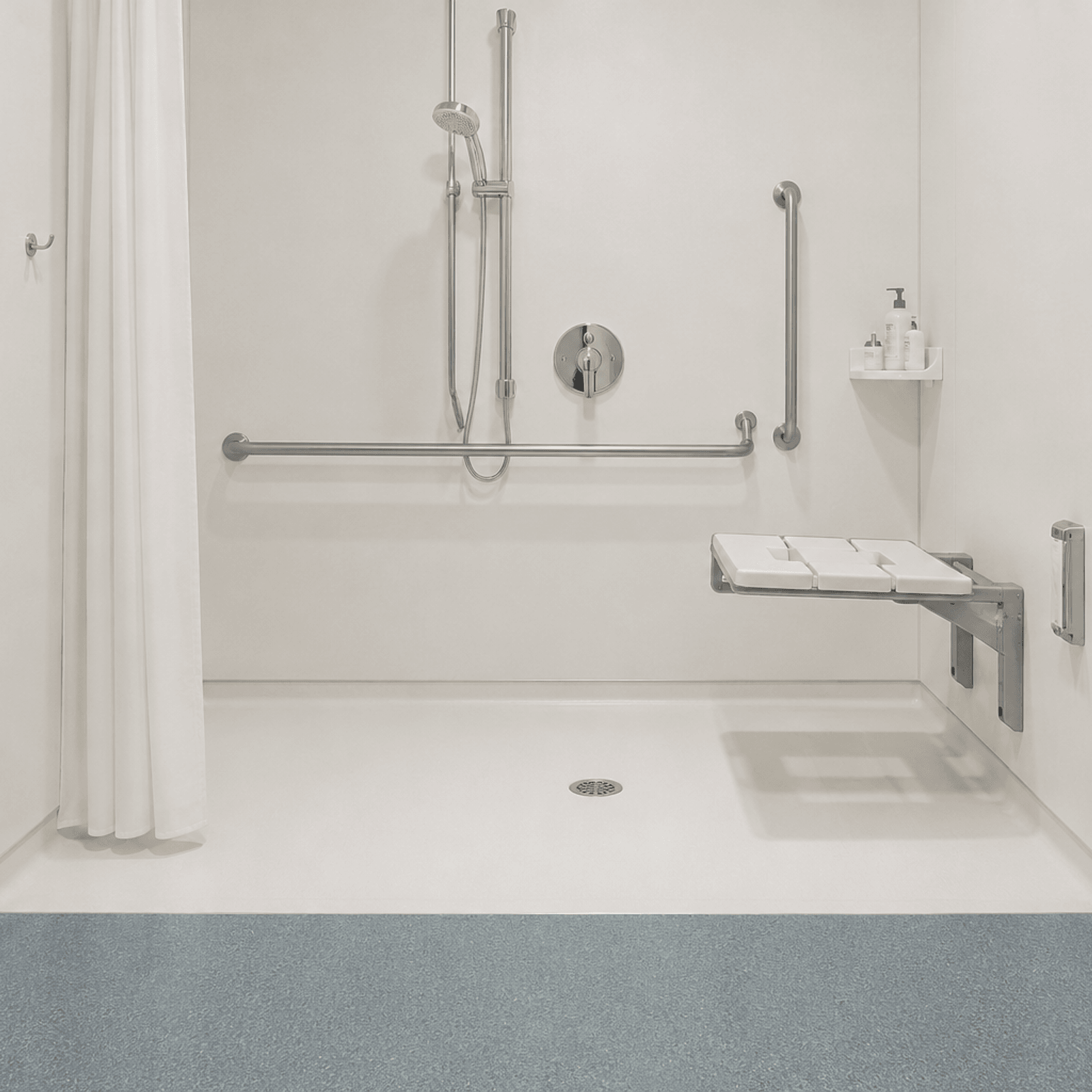 20mm Profile | Solid Surface Shower Base gallery detail image