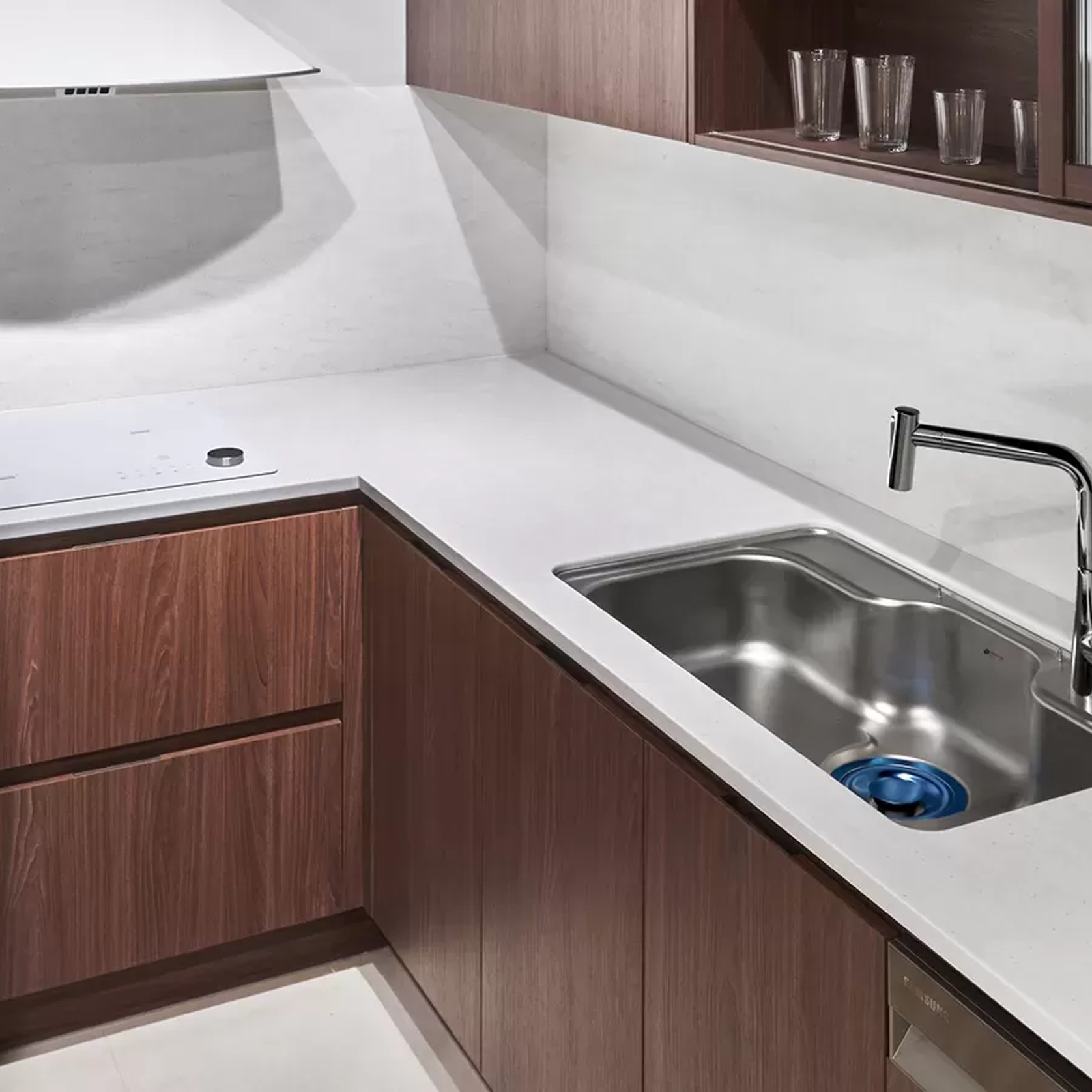 Cascade Cream Solid Surface by Hanex gallery detail image