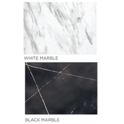 DES SPL White Marble / Blk Marble 3100mm x 750mm x 4mm gallery detail image
