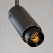 Linear Exhaust Spotlight | Graphite gallery detail image