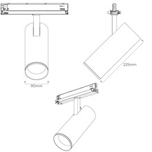 IBL Tube 90 Spotlight gallery detail image