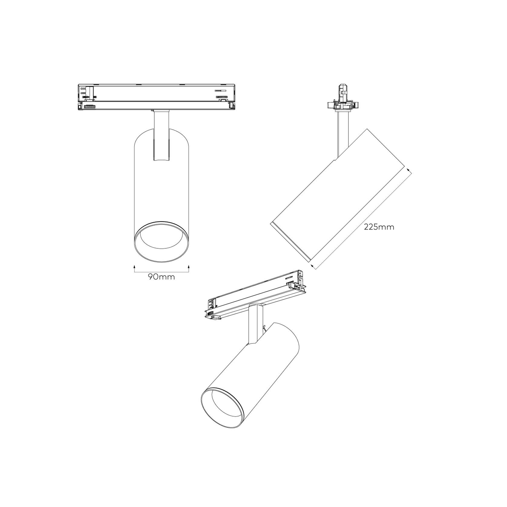 IBL Tube 90 Spotlight gallery detail image