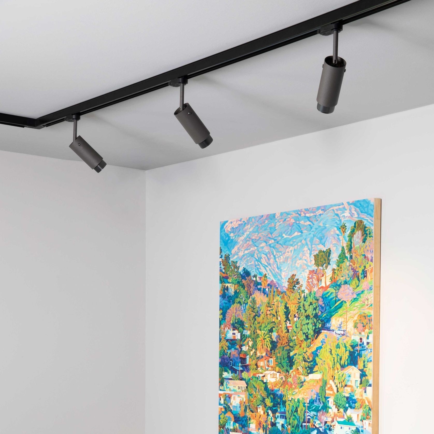 Cross Exhaust Track Light | Graphite gallery detail image
