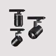 ME309 zoomable track light in black fitting colour