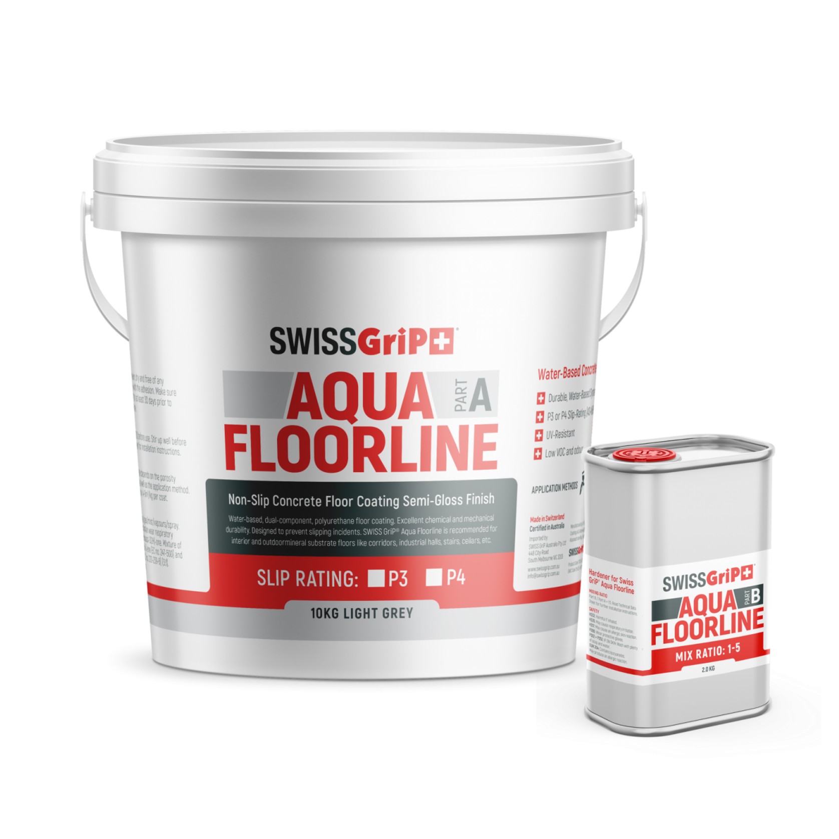 SWISS GriP Aqua Floorline | Signal Green gallery detail image