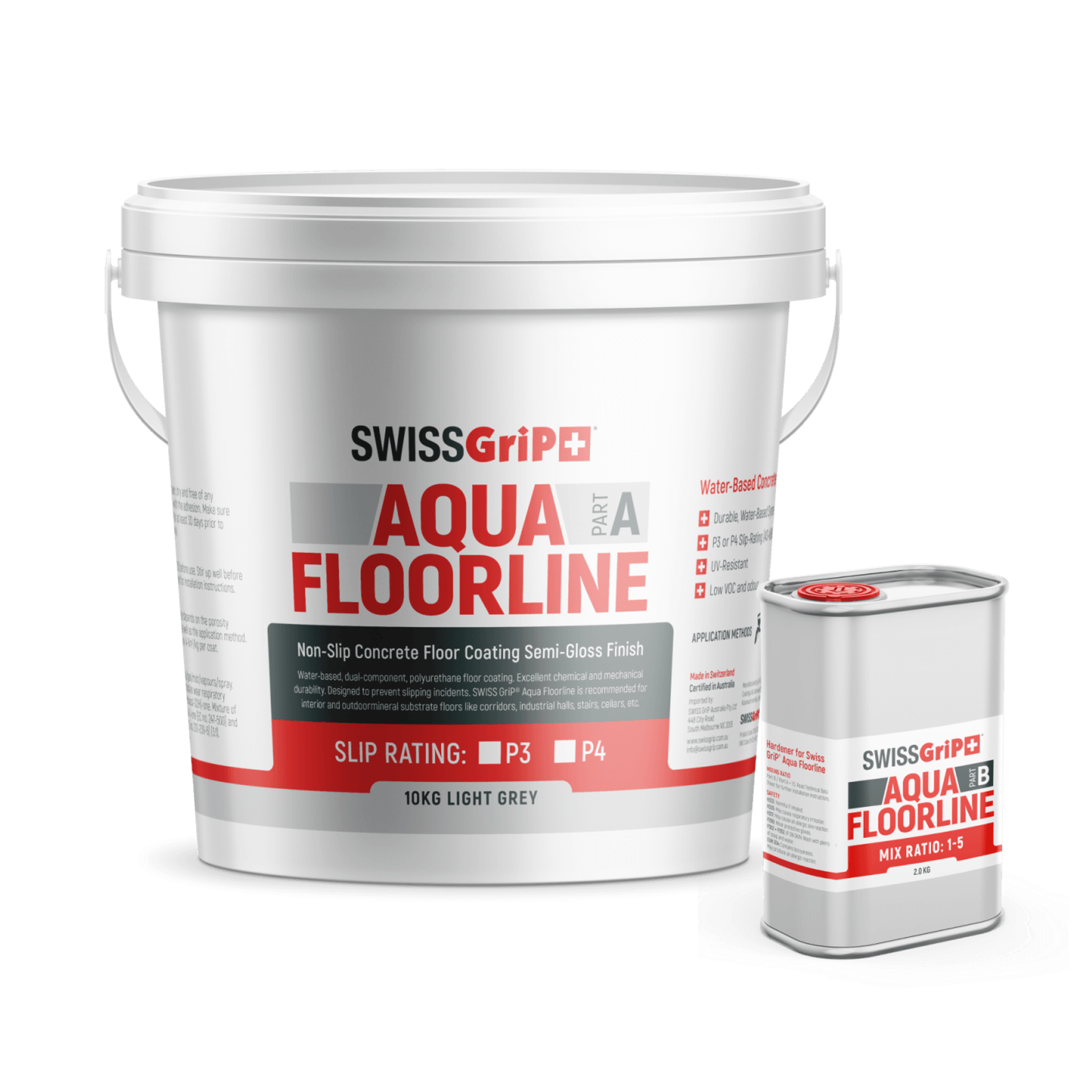 SWISS GriP Aqua Floorline | Signal Green gallery detail image