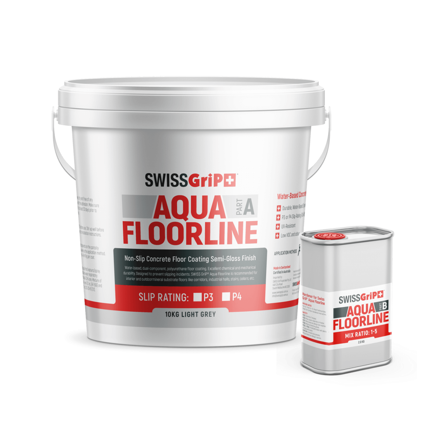 SWISS GriP Aqua Floorline | Signal Blue gallery detail image