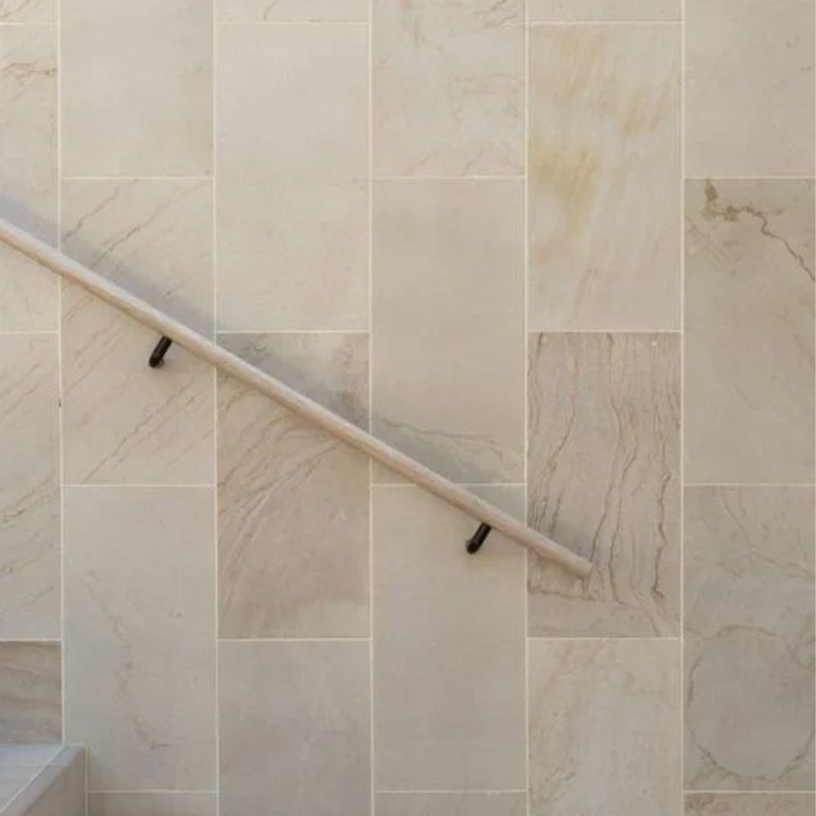 Halliday & Baillie Aluminium D Stair Rail Bracket HB595 gallery detail image