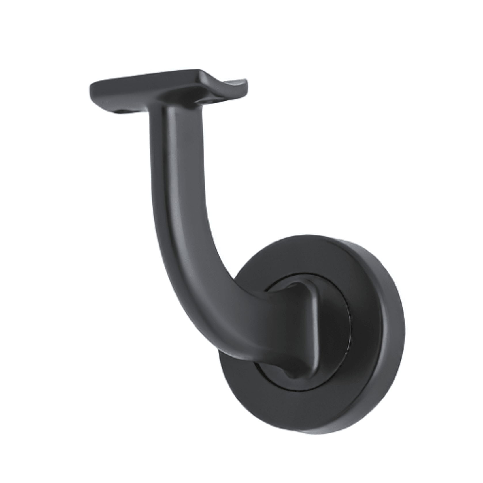 Bannister Bracket Matt Black Finish gallery detail image