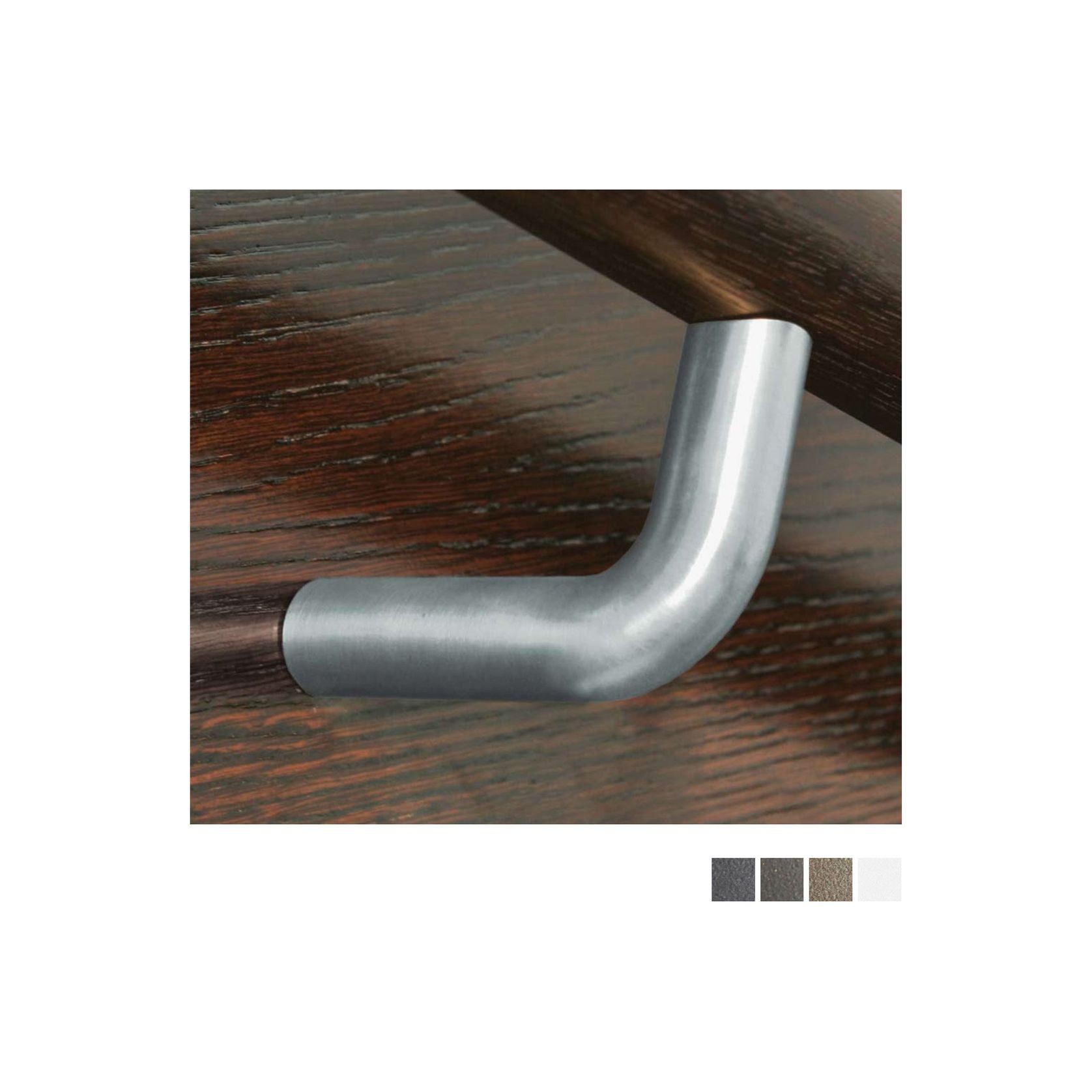 Halliday & Baillie Aluminium D Stair Rail Bracket HB595 gallery detail image