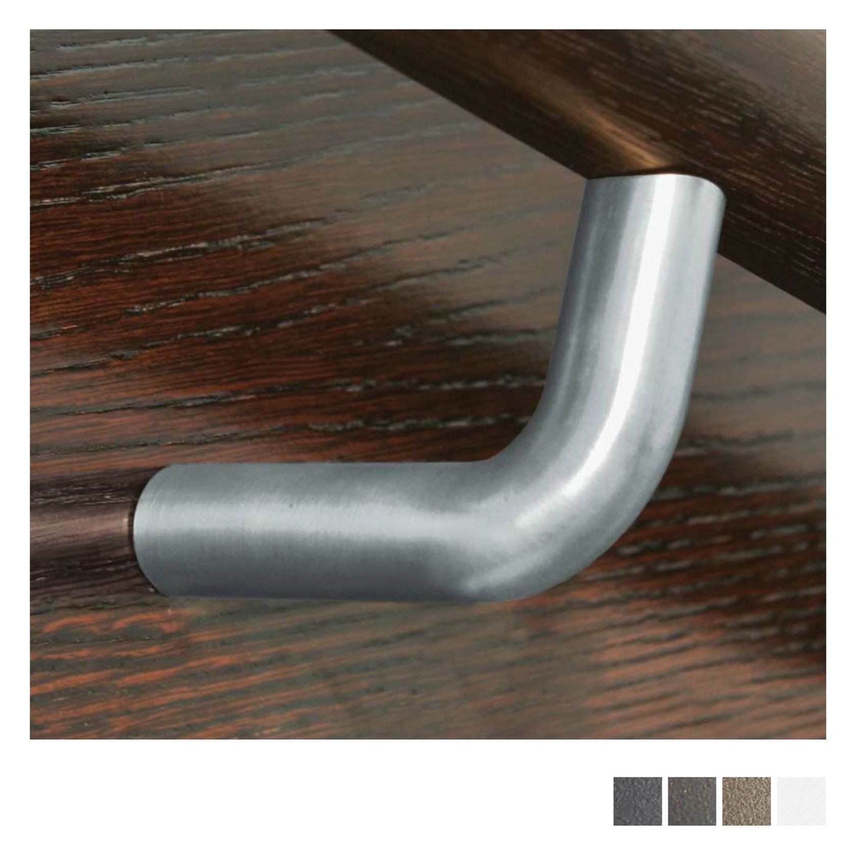 Halliday & Baillie Aluminium D Stair Rail Bracket HB595 gallery detail image
