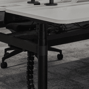 Novare Rondo Sit-Stand Back-to-Back Workstation gallery detail image
