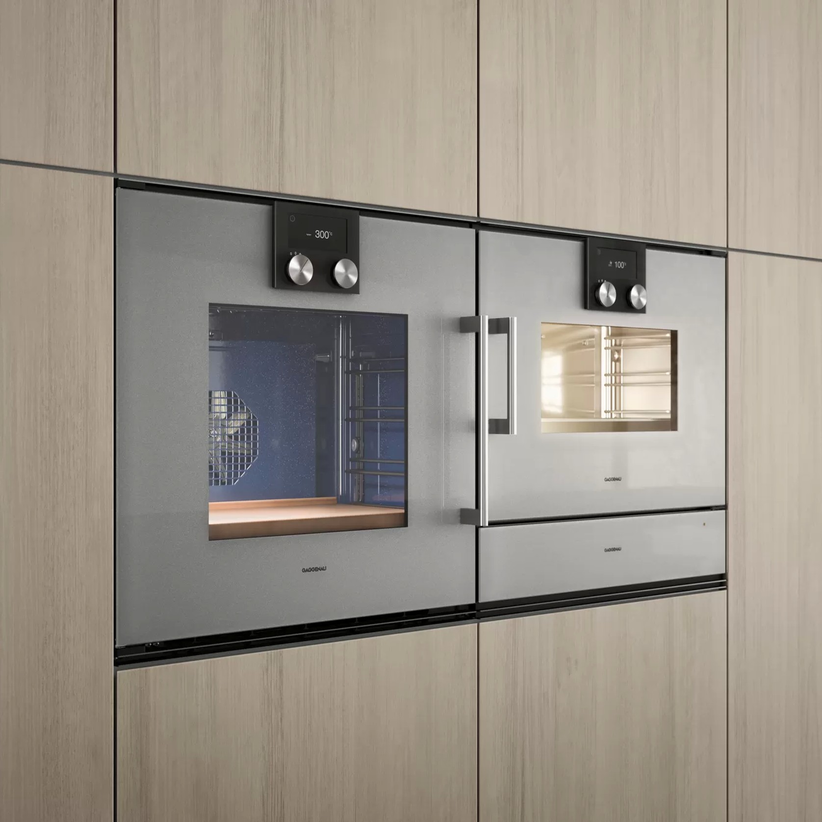 Gaggenau Built-in Compact Oven W/ Steam 200 Series gallery detail image