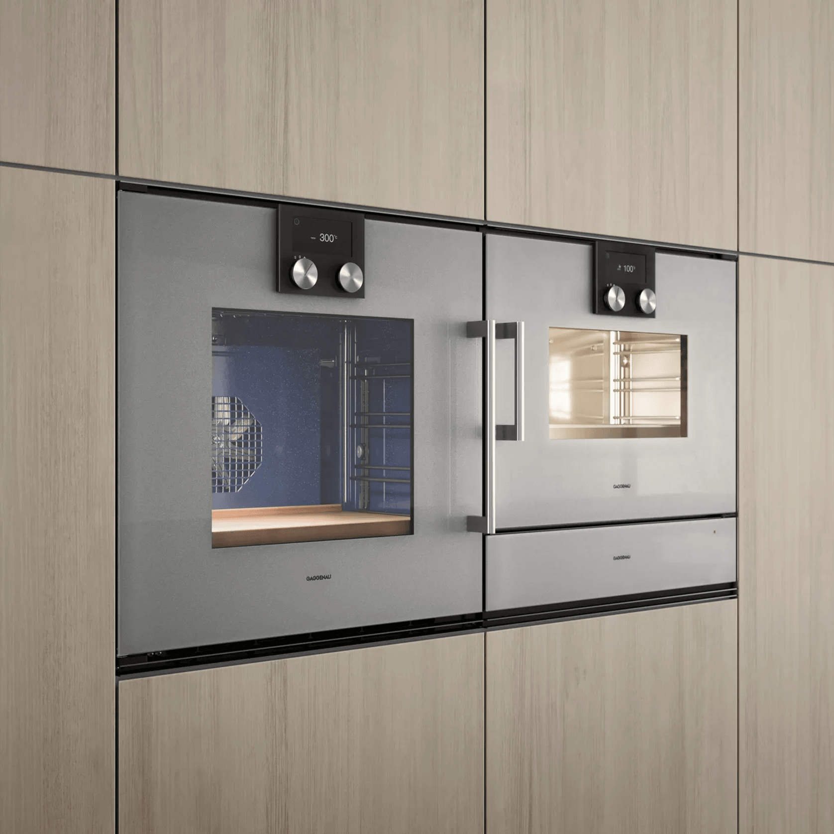 Gaggenau Built-in Compact Oven W/ Steam 200 Series gallery detail image