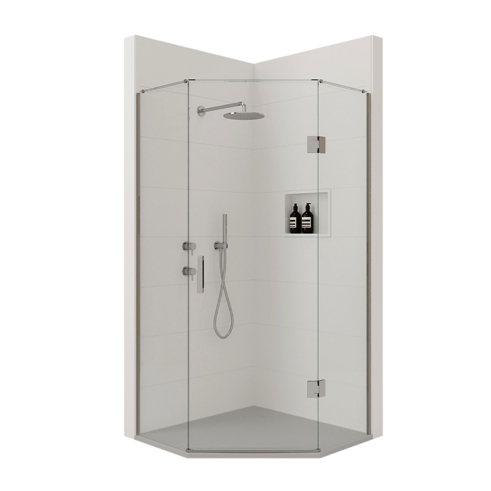 Verve Acrylic Shower gallery detail image