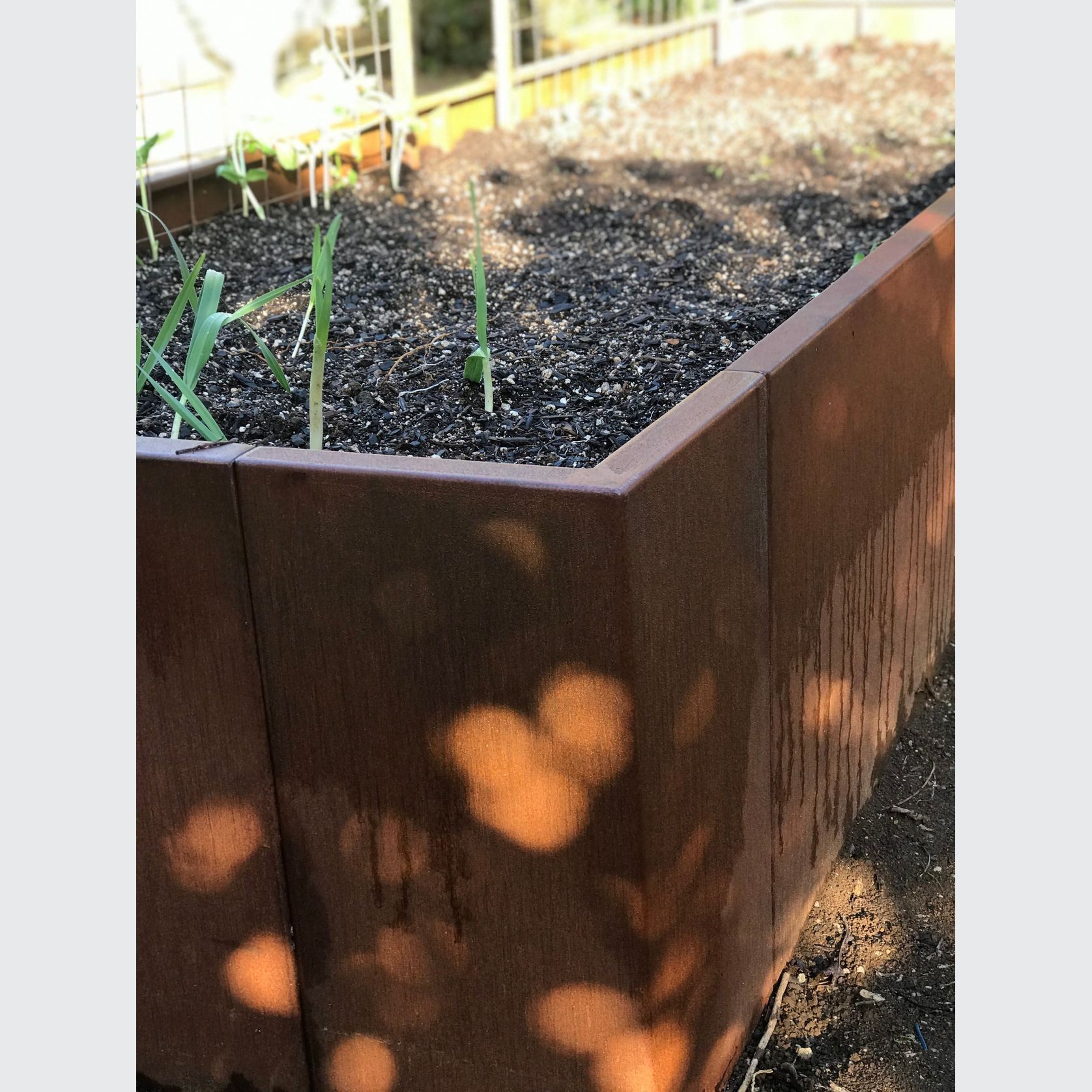 Corten Steel Modular Planter gallery detail image