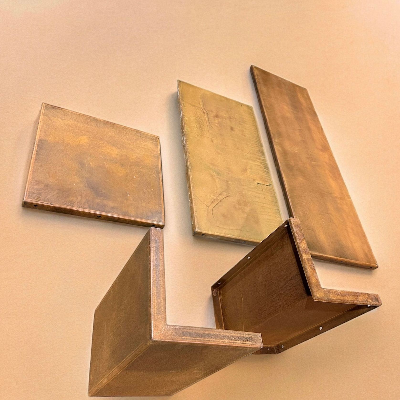 Corten Steel Modular Planter Box gallery detail image