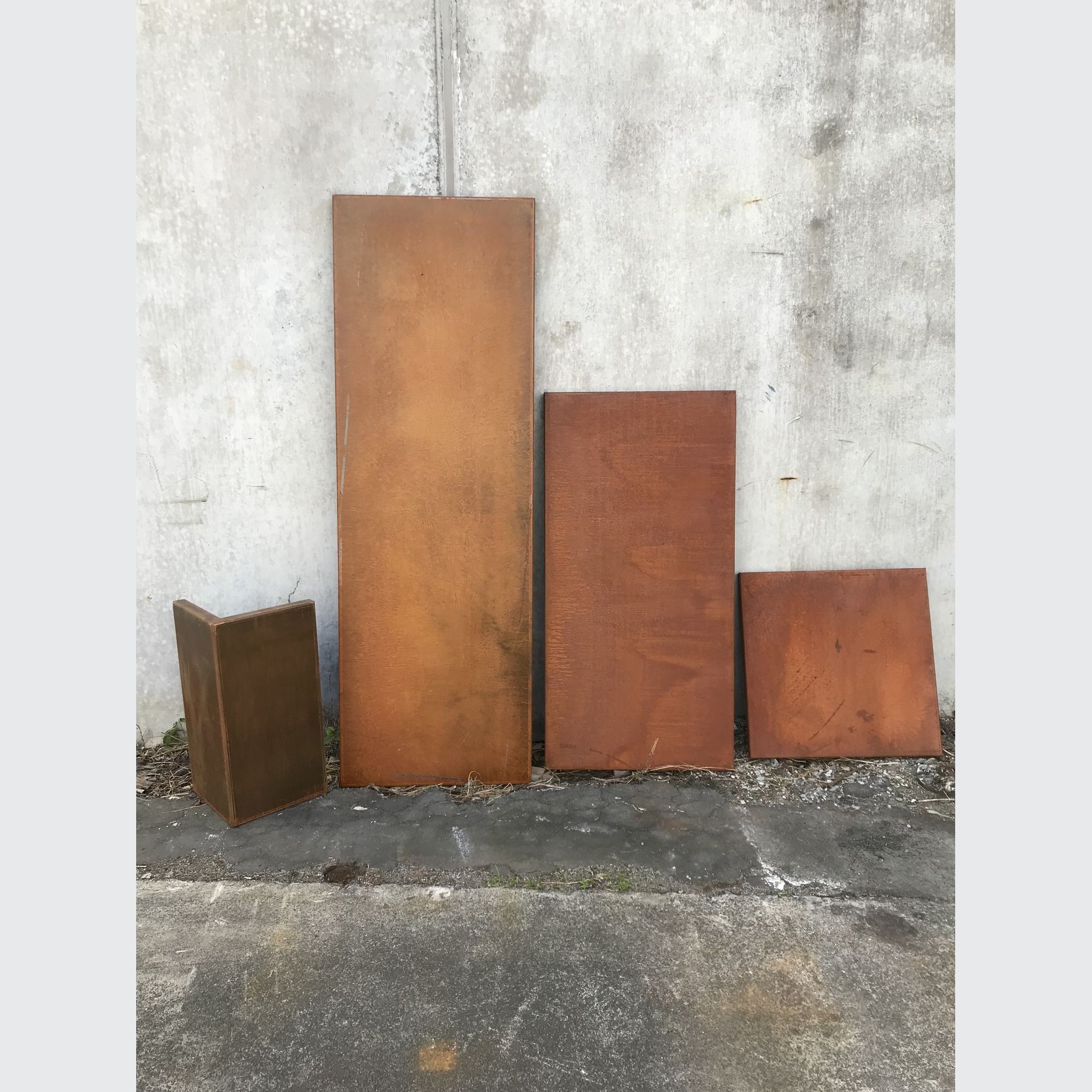 Corten Steel Modular Planter | ArchiPro NZ