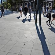 Commercial Bluestone Paving gallery detail image