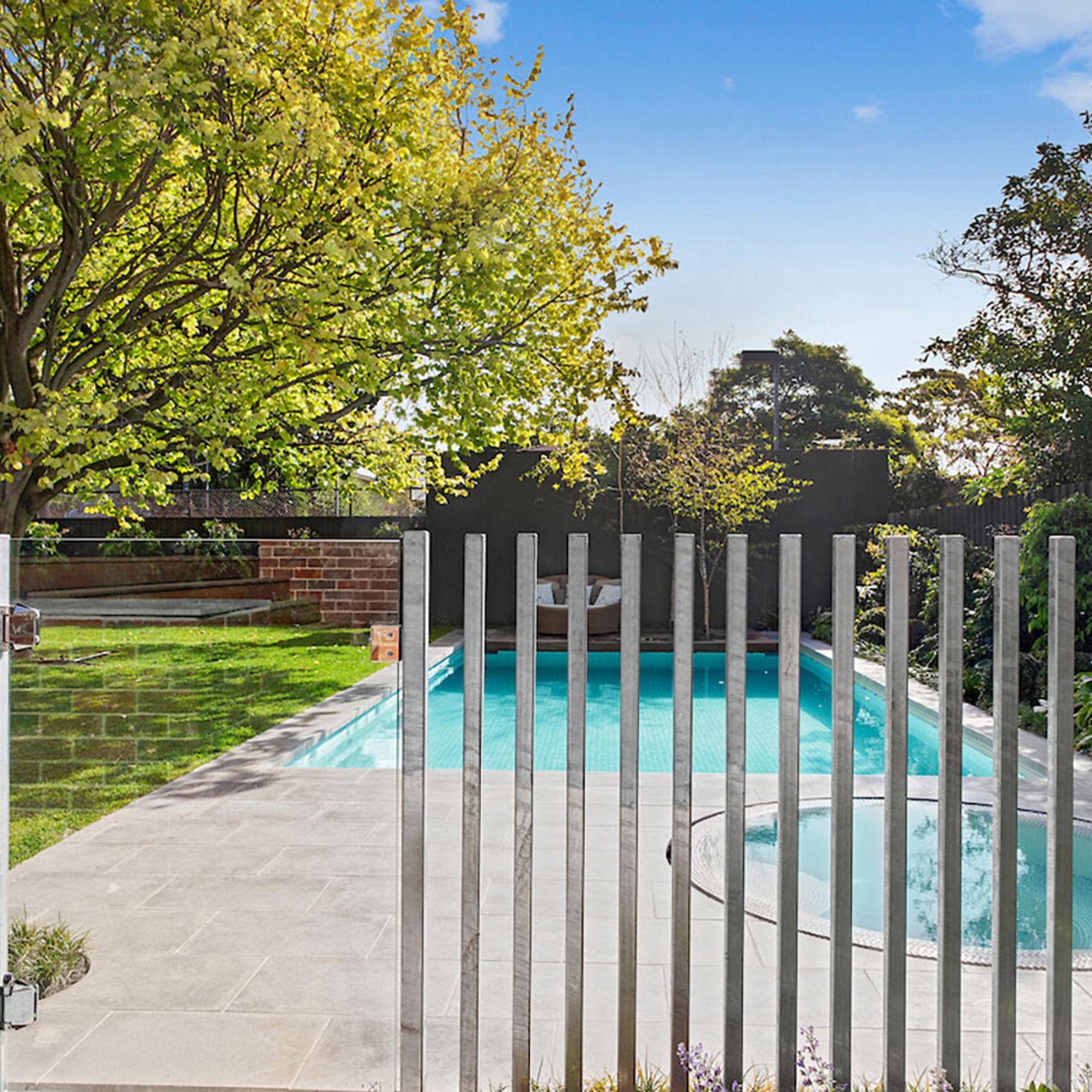 Pietra Grigio Limestone Paving, Tiles & Pool Coping gallery detail image