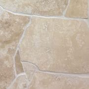 Latte Travertine 20mm | Random Flagstone gallery detail image