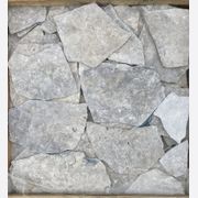 Platinum Tumbled Travertine 20mm | Random Flagstone gallery detail image