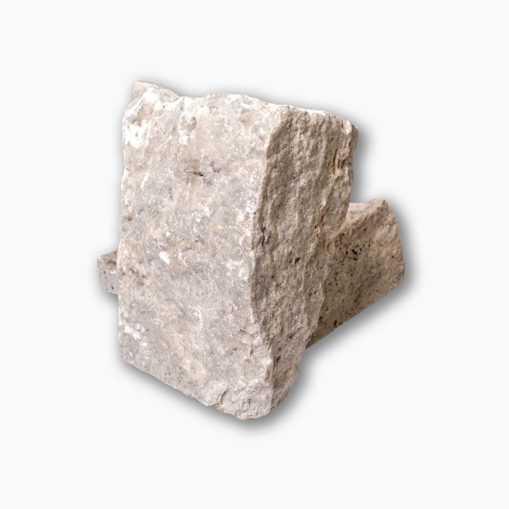 Platinum Travertine Rockface Random | Cladding - Loose gallery detail image