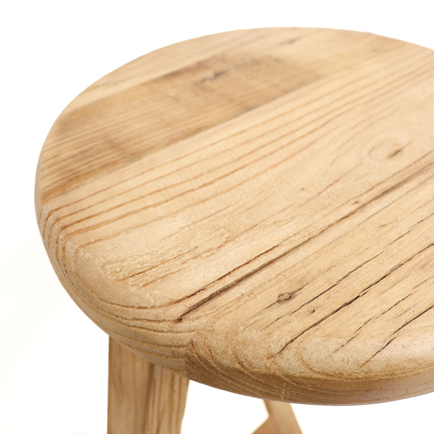 Parq Barstool Round - Natural gallery detail image