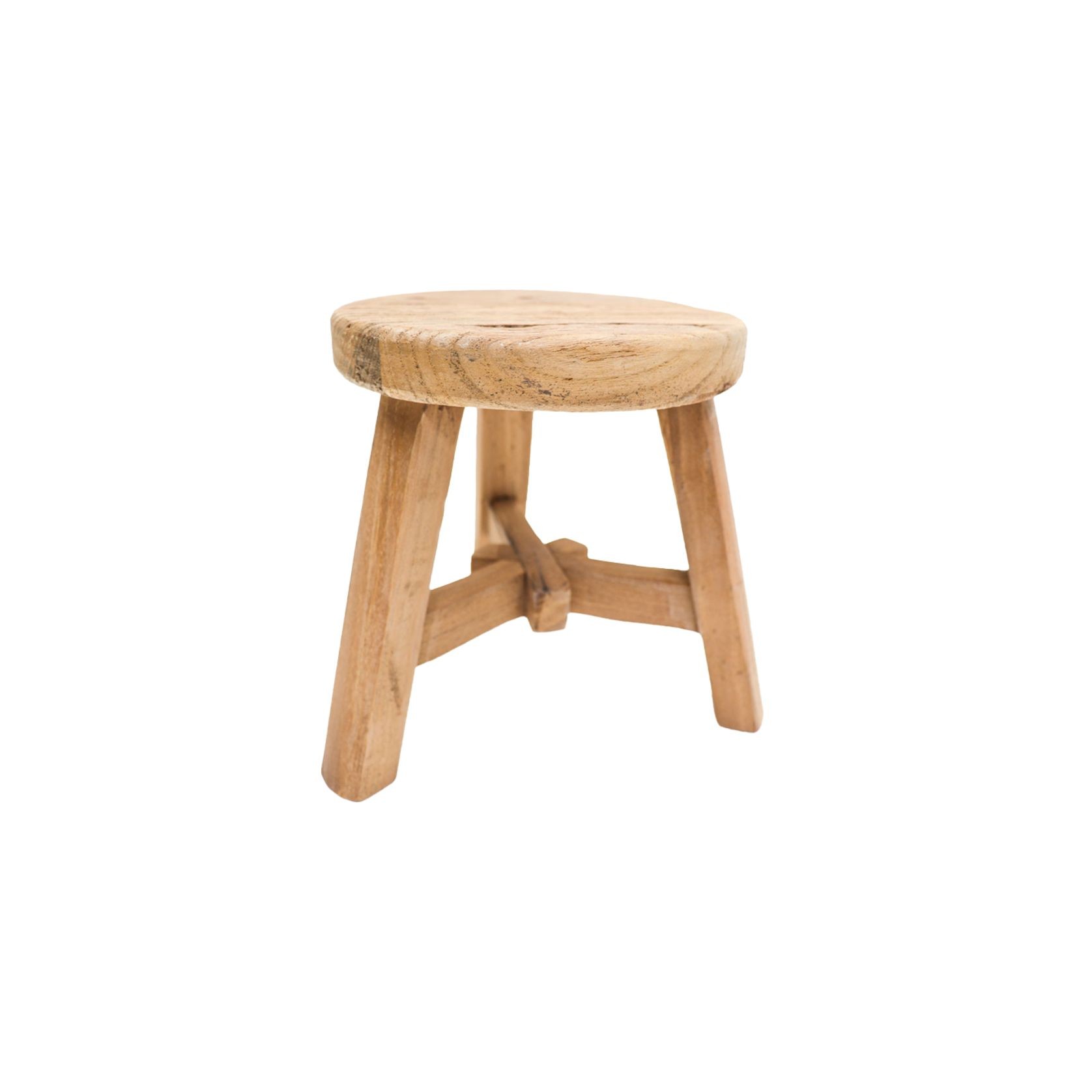 Parq Footstool Natural - Round gallery detail image