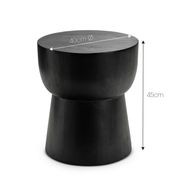 Corky Eggcup Stool | Black gallery detail image