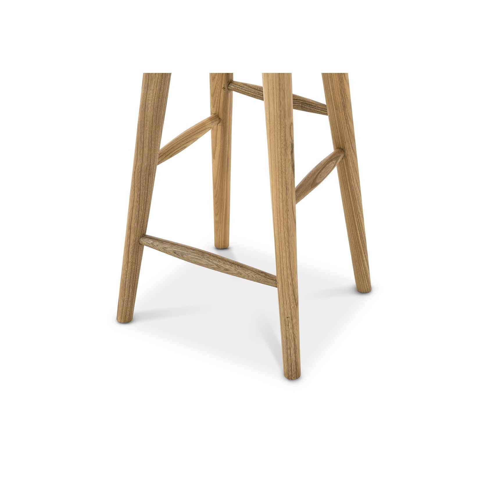 Kuni Tractor Seat Solid Barstool | 65cm | Natural gallery detail image