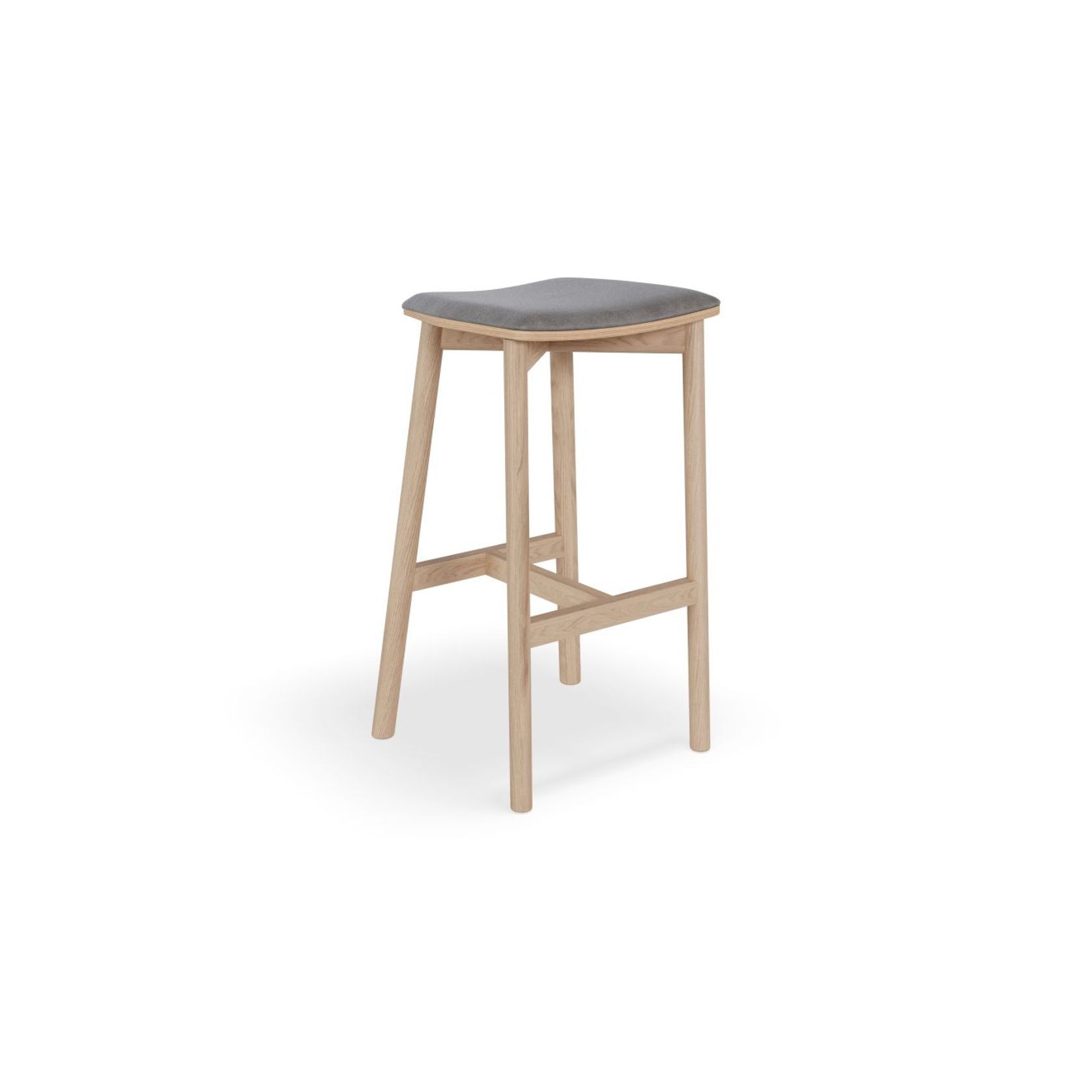 Andi Stool - Natural - Backless with Pad gallery detail image