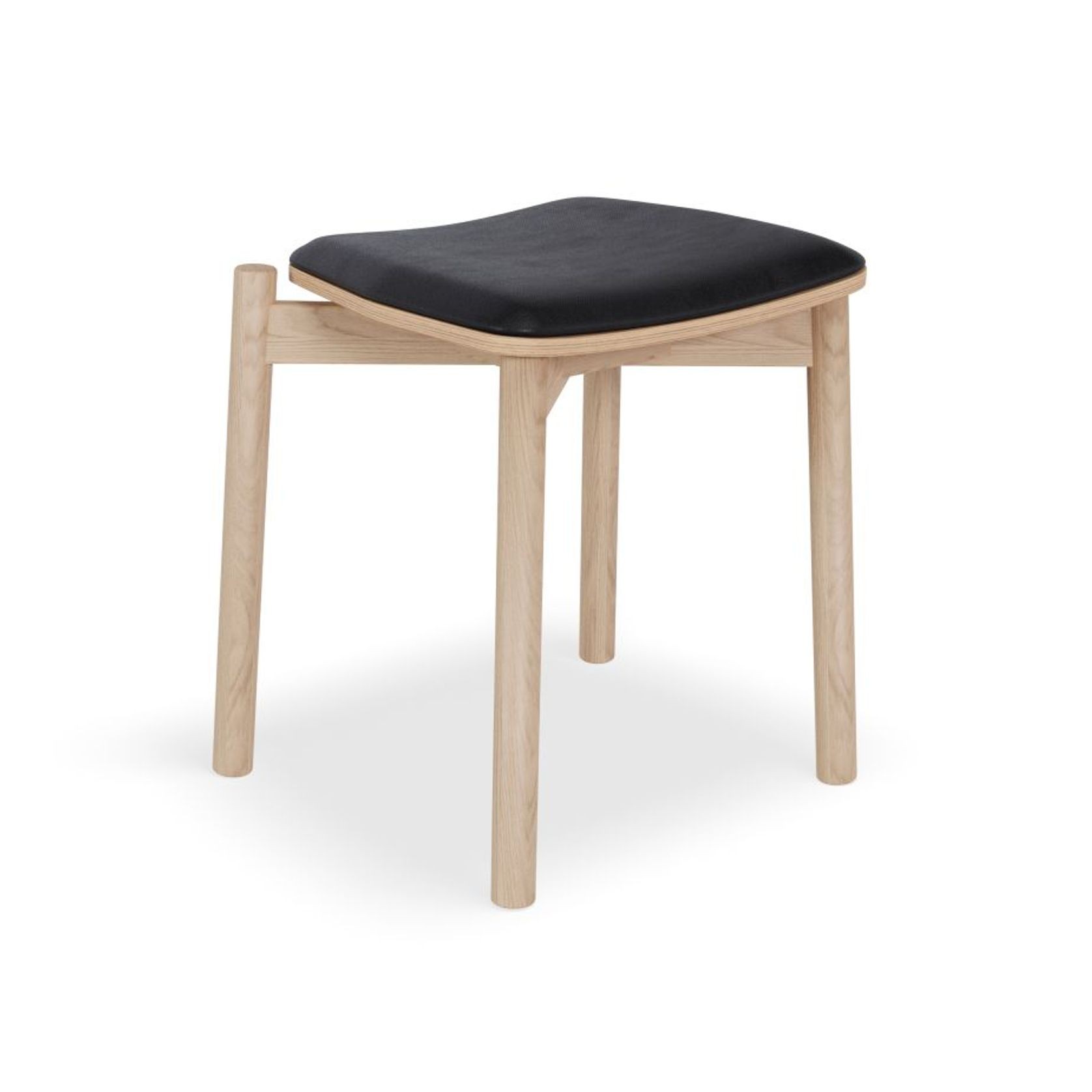 Andi Low Stool with Pad 45cm gallery detail image