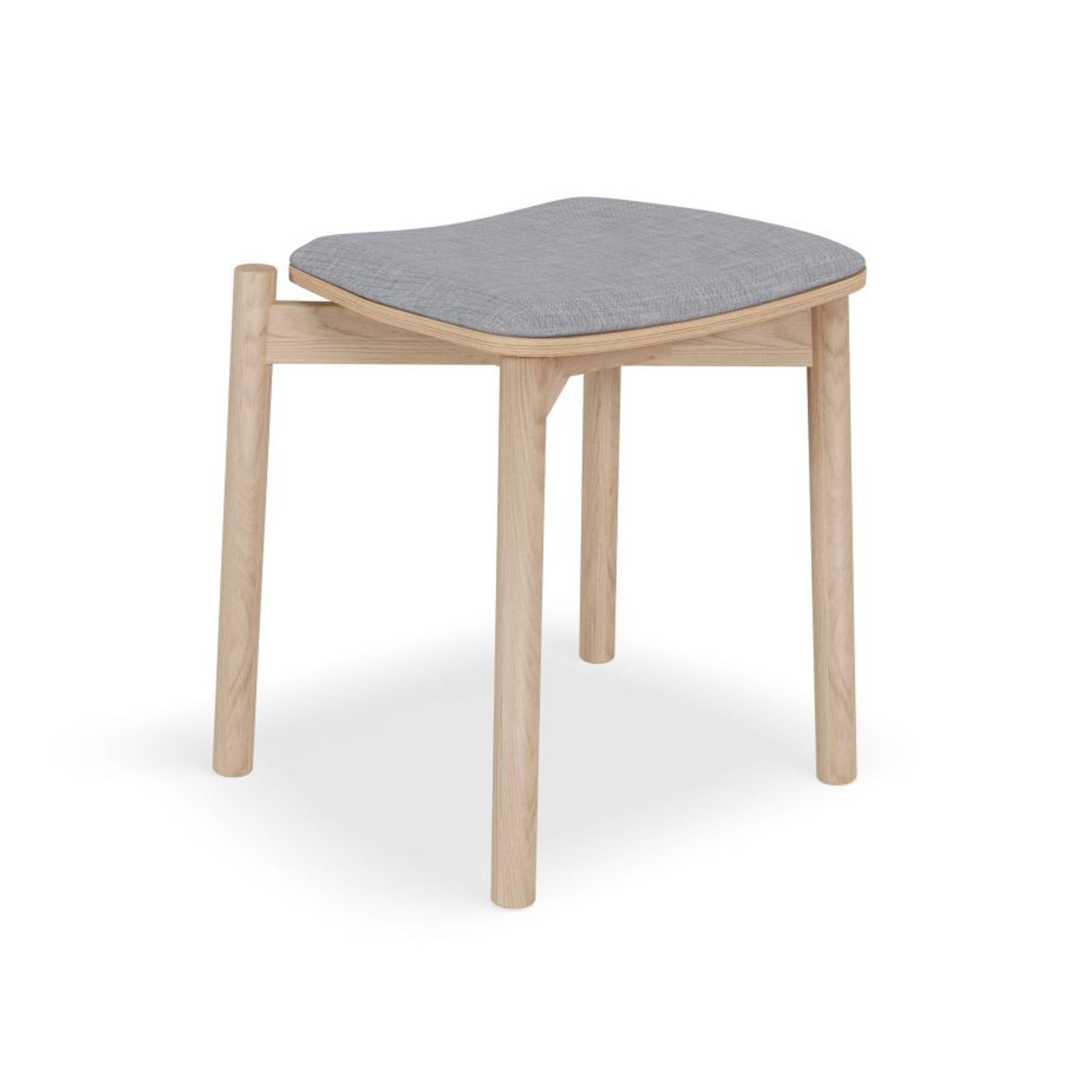 Andi Low Stool with Pad 45cm gallery detail image