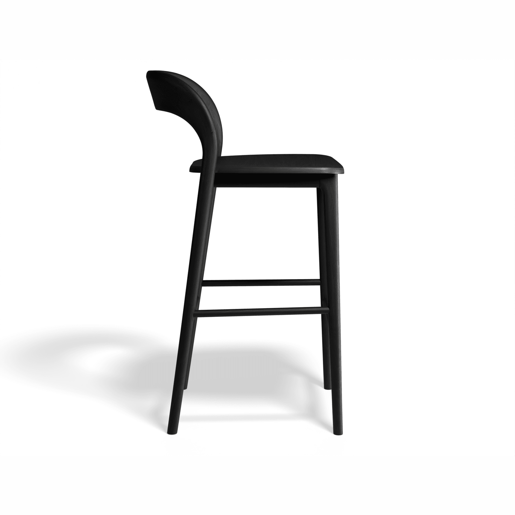 Mia Stool - Black Frame gallery detail image