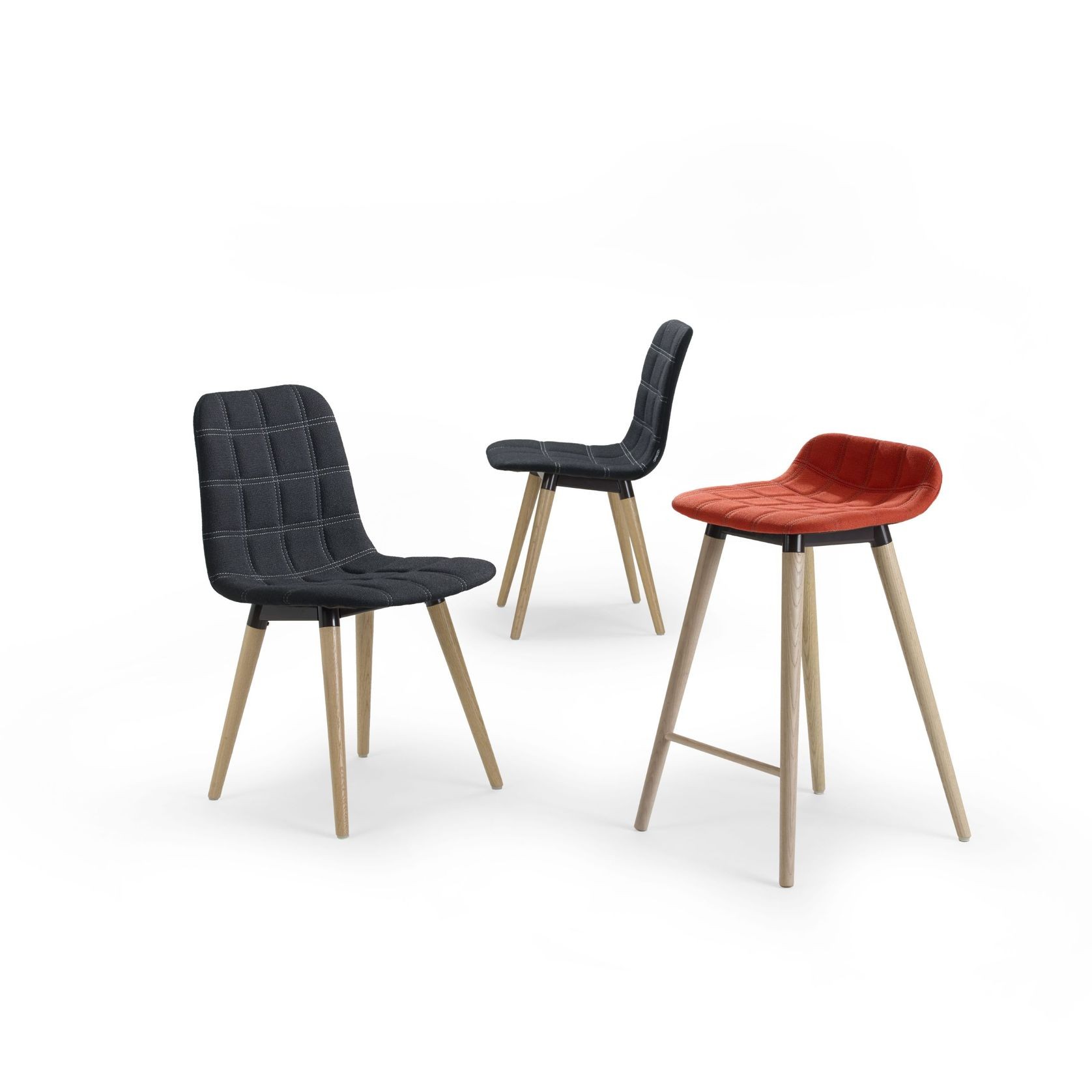 Bop Wood Bar Stool by Knudsen Berg Hindenes gallery detail image