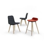 Bop Wood Bar Stool by Knudsen Berg Hindenes gallery detail image