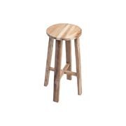 Rustico Reclaimed Teak Tall Stool - Natural gallery detail image