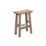 Rustico Reclaimed Teak Bar & Kitchen Counter Stool - Natural gallery detail image