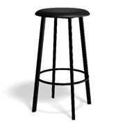 Atlas Bar Stool - Black gallery detail image