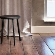 Atlas Low Stool - Black gallery detail image